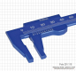 Preview: Messschieber aus Aluminium 70 mm